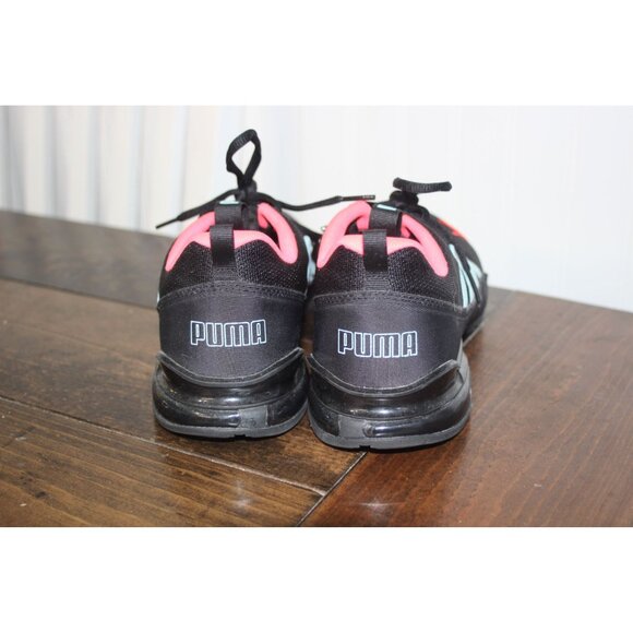 Puma Riaze Prowl Womens Black & Pink Running Shoes Size 8.5 Athletic Sneakers - Picture 4 of 7